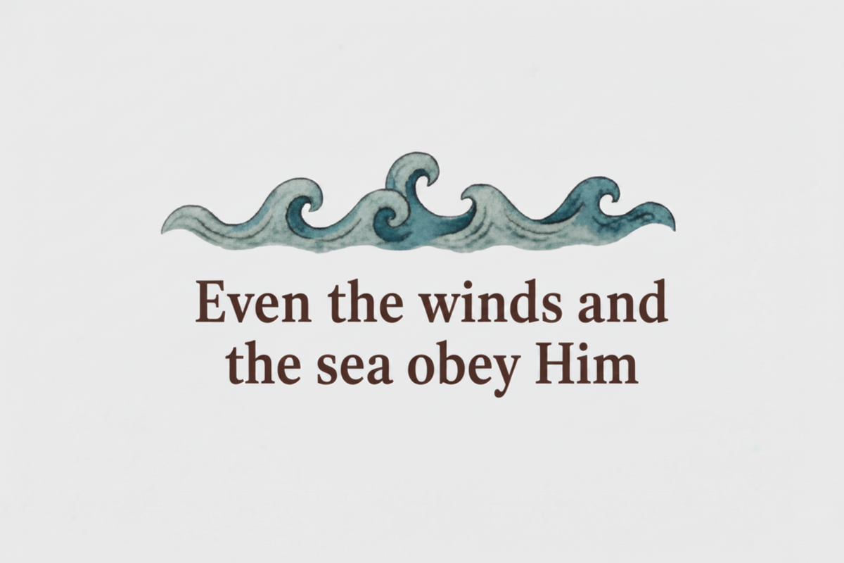 Jesus in the Boat