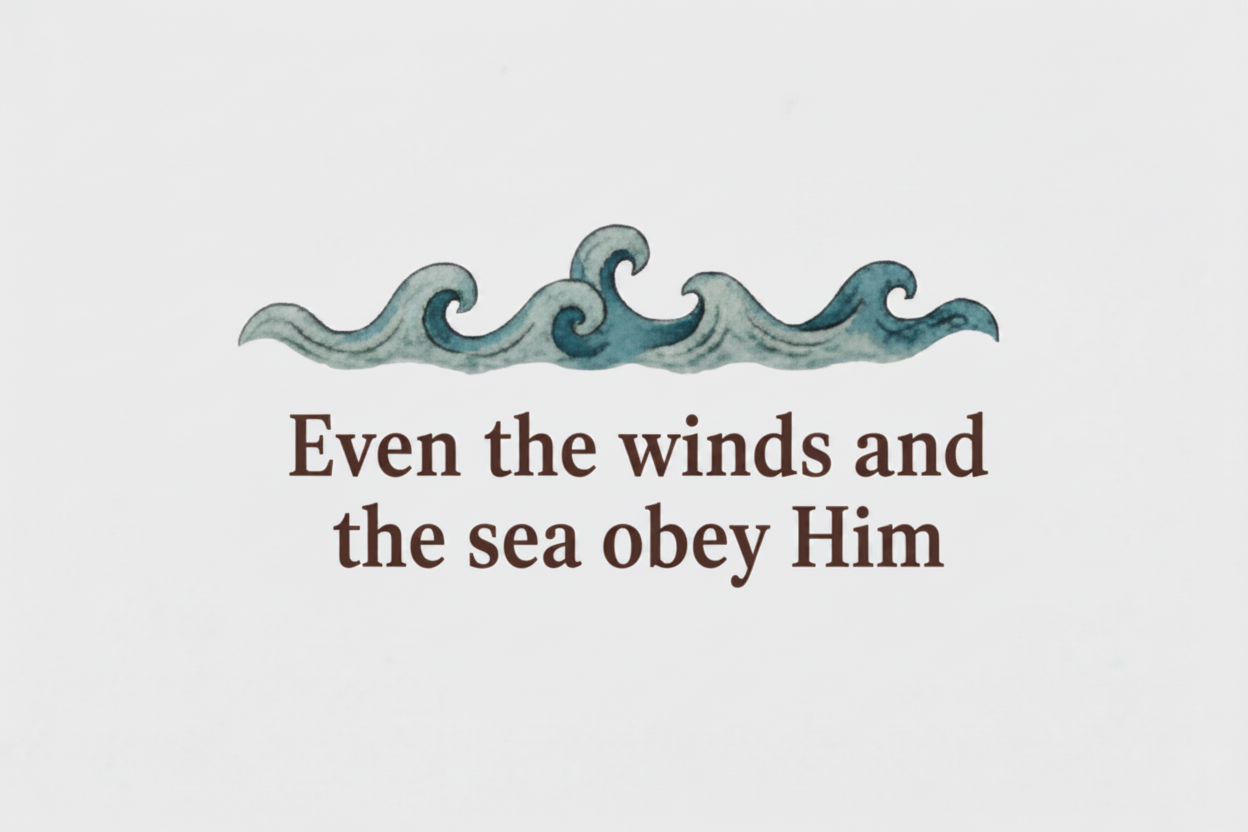 Jesus in the Boat
